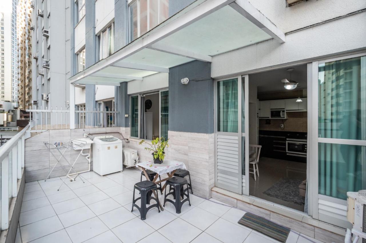 Em Frente Ao Shopping Atlantico! Com Sacada, Garagem E Ar Condicionado Apartment Balneario Camboriu Bagian luar foto